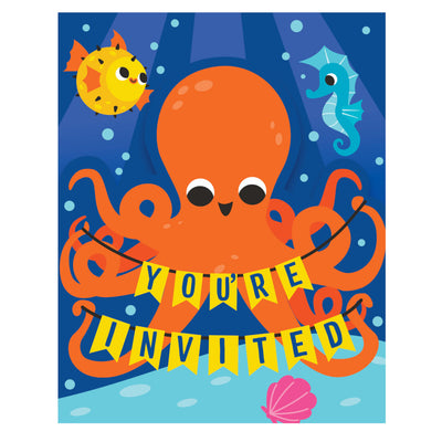 Ocean Invitations (x8u)