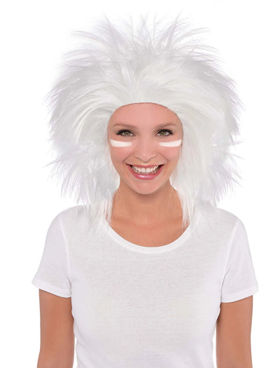 PELUCA CRAZY BLANCA