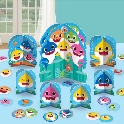 Kit Decoracion de Mesa Baby Shark