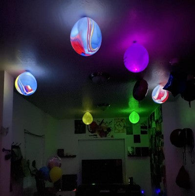 Globos LED Pack 5 unidades MARMOL