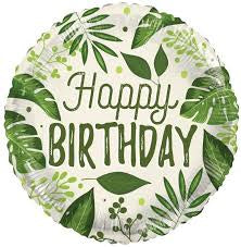 Balloon 18” Birthday Nature