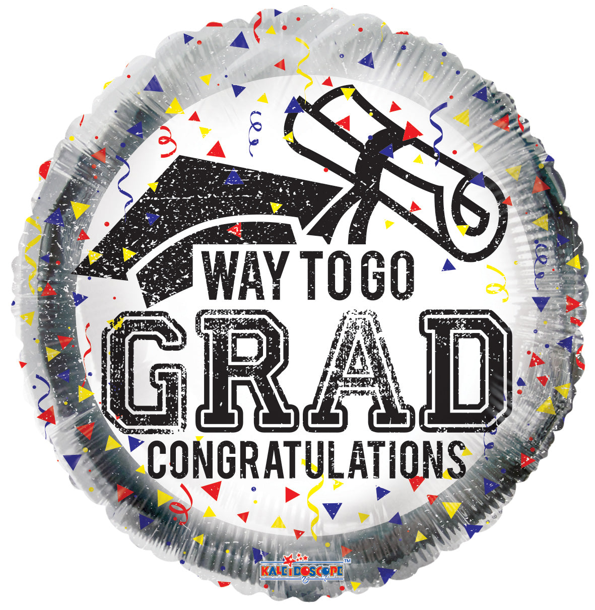 18" BV Way To Go Grand Confetti