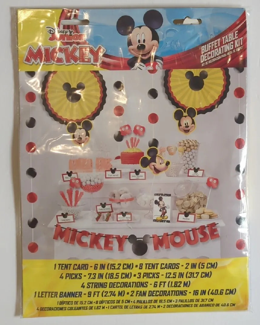 Mickey Forever Buffet Deco Kit