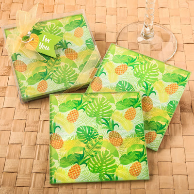 Porta Vasos Piña Glass Coaster