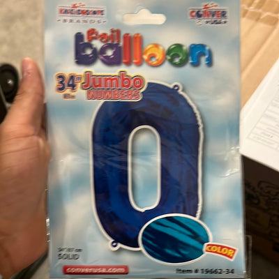 Globo Jumbo “#0” RoyalShape