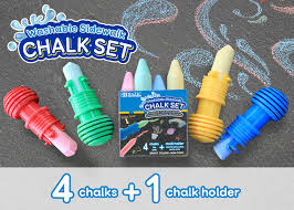 Washable Side walk Chalk set