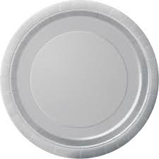 Silver Plates 7" Plates 8ct