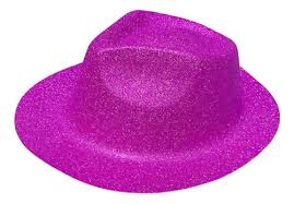 Sombrero Metálico con Brillo (x1u)