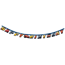 Cars Large Jointed Banner