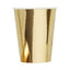 Vasos Dorado Metalico 12oz (x8u)