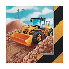 Big Dig Napkins (x16u)