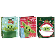Star Wars Mandalorian Gift Bags Assorted (x3u)