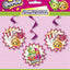 Shopkins Hanging Decoration (x3u)