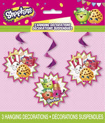 Shopkins Hanging Decoration (x3u)