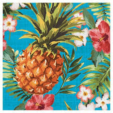 Aloha Pineapple Lunch Napkins (x16u)