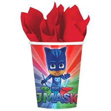 Vasos PJ Masks 9oz (x8u)