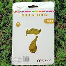 32” Foil Balloon Gold