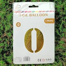 32” Foil Balloon Gold