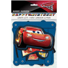 Cars Large Jointed Banner