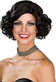 Peluca Adult Flapper - 3 Colores