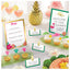 Kit Decorativo Buffet Pineapple Flamingo