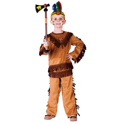 Indian Warrior Boy Costume