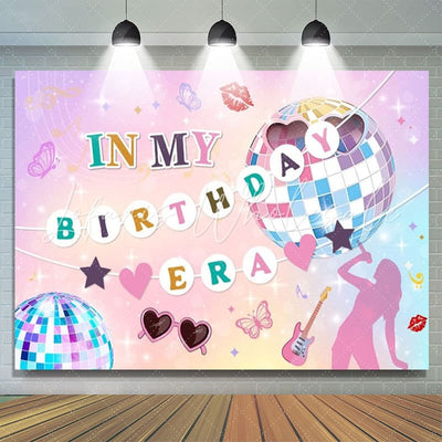 Backdrop Iridescent Disco Misic