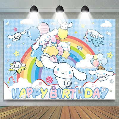 Backdrop Kawaii Sanrio Cinnamoroll