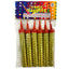 Party Candles Gold SMALL (x6u)