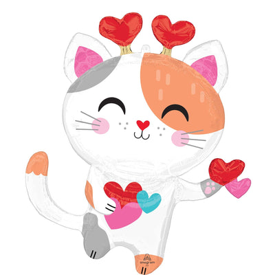 Valentine Cat PURR-FECT Globo Super Shape