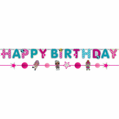 Banner Kit LOL Surprise "Happy Birthday" (x1u)