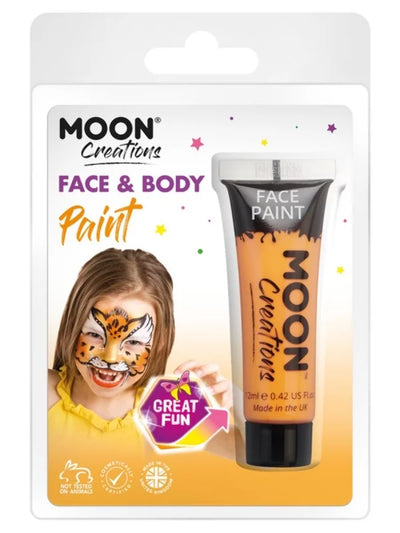 Pro Orange Face & Body Paint, 12ml
