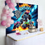 Monster Truck Race Birthday Backdrop (x1u)