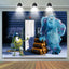 Monsters Inc Friend Workers Birthday Party Backdrop (x1u)