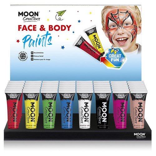 Pro White Face & Body Paint, 12ml