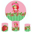 Alquiler - Strawberry Shortcake Backdrop Kit (Solo Pick Up)