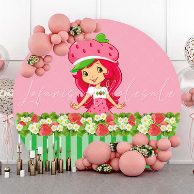 Alquiler - Strawberry Shortcake Backdrop Kit (Solo Pick Up)