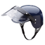 Police Helmet w/Transparent Visor