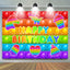 Pop It Colorful "Happy Birthday" Backdrop