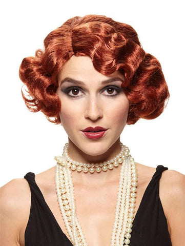 Peluca Adult Flapper - 3 Colores
