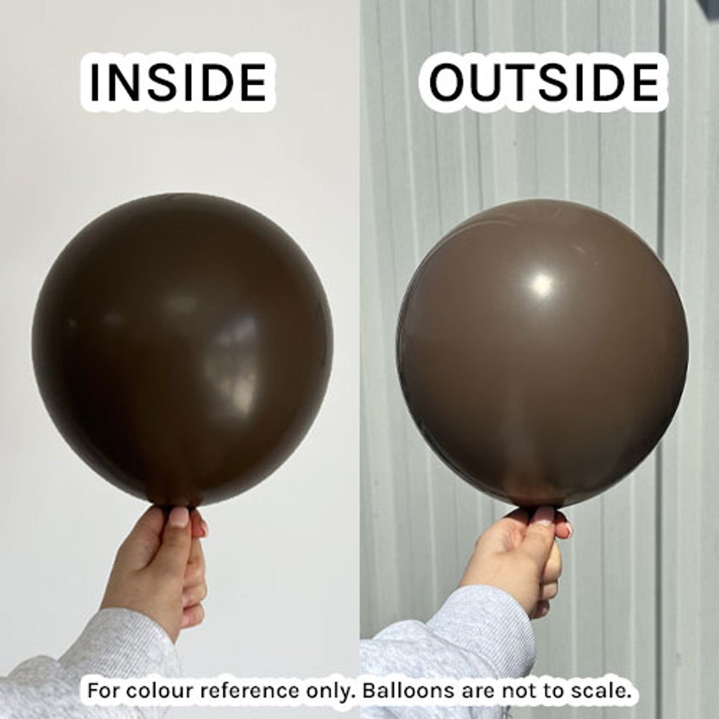 Kalisan Balloons 18" Cocoa (x3u)