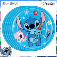 Stitch Birthday Decoration - Plato 9" (x1u)