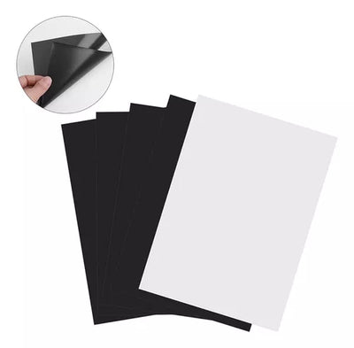 Hoja Magnética Flexible Adhesive 4pcs