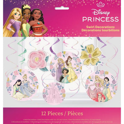 Disney Princess Hanging Swirls 12pcs