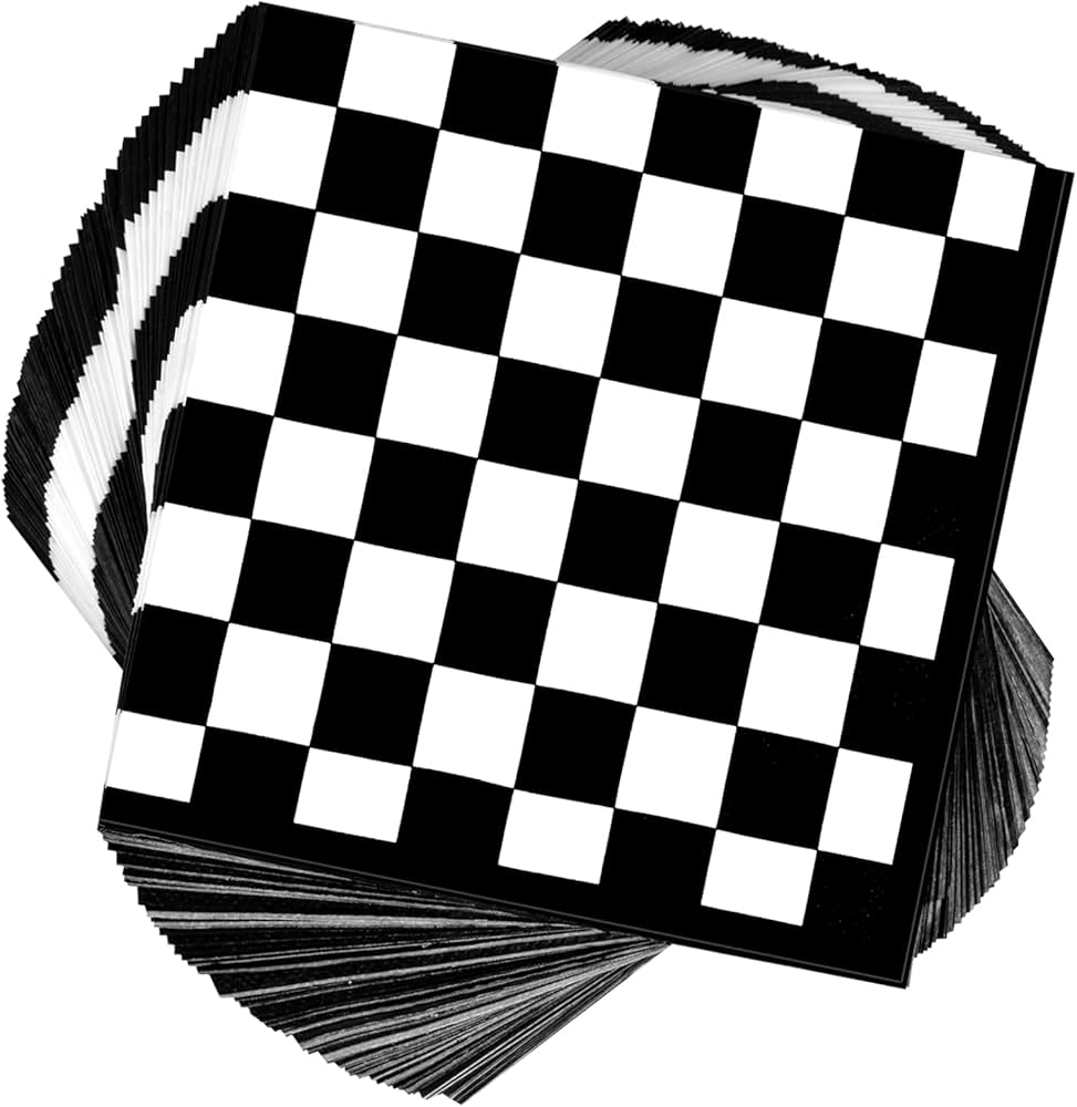 Racing Checkered Servilletas 20pcs