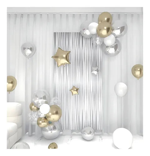 Party Deco Rain Curtain Balloon Chain Set 35pcs