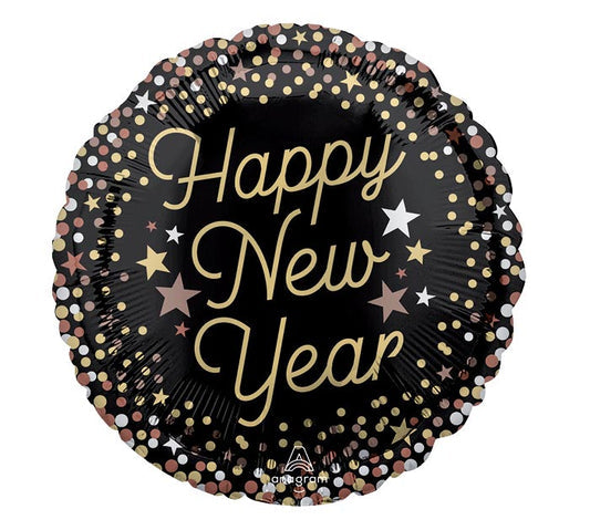 Happy New Year Foil Balloon 18"