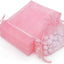 Organza Rosa 3"x4" 12pcs
