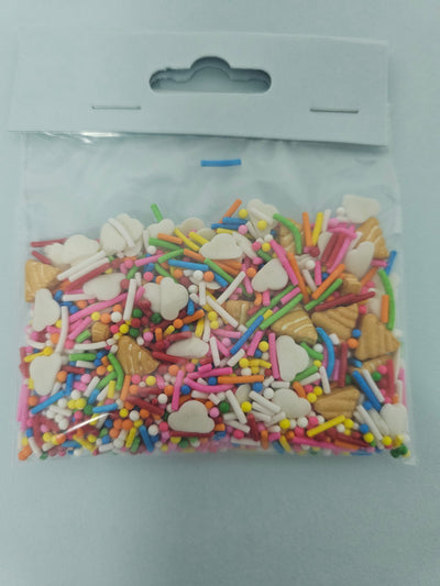 Sprinkle Sugar Confetti Ice Cream pqt 1.2oz