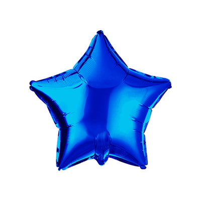Star Blue Foil Balloon 16"